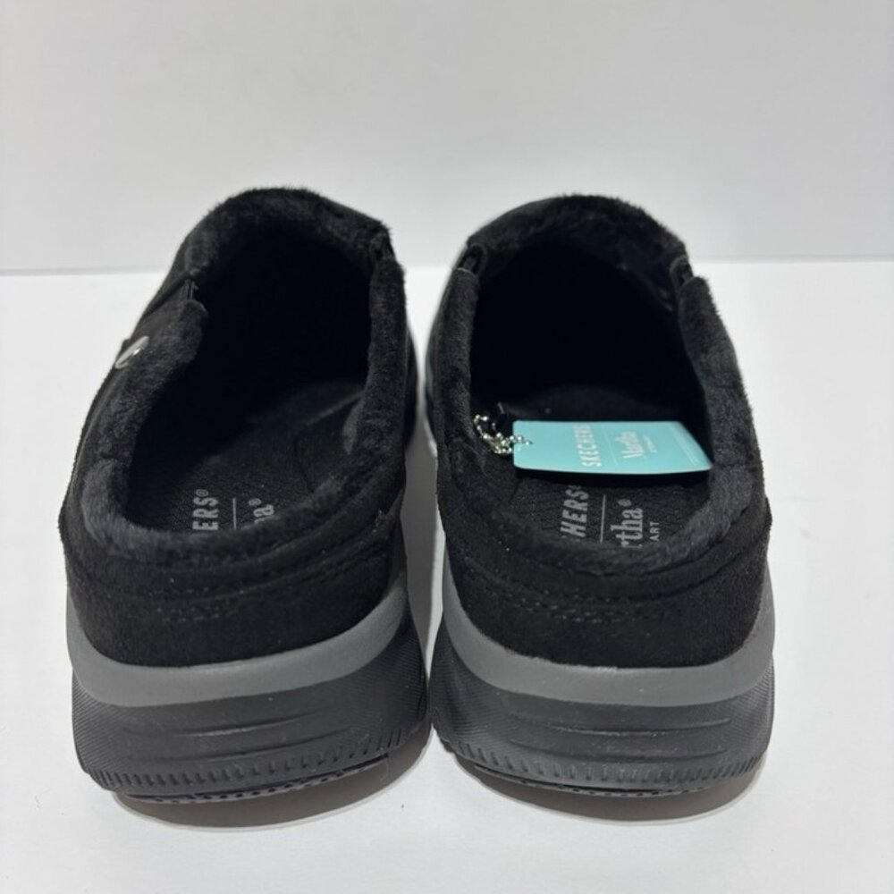 Skechers Women’s Easy Going - Comfy Feeling Black Slip-On Clogs, Size 8.5 M - Picture 4 of 6
